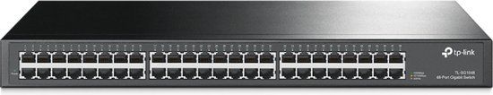 TP-Link TL-SG1048 - 48-poorts Gigabit Netwerk Switch - Unmanaged - 19 inch rackmount
