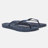 Ilse Jacobsen Slippers CHEERFUL01 Vrouwen Teenslipper Indigo Rubber