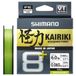 Shimano Kairiki 8+ Mantis Green / 150m