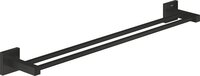GROHE QuickFix Start Cube Dubbele Handdoekhouder - 654 mm - Matte Black