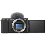 Sony ZV-E10 vlogcamera in Zwart - Alleen behuizing