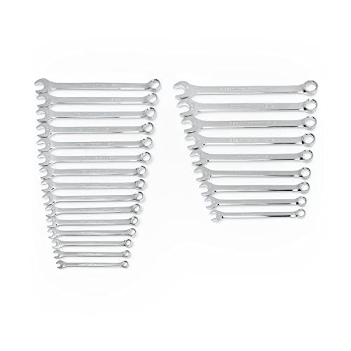 GEARWRENCH Long Pattern Combination Wrench Set - 24 Piece