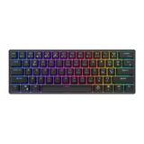 Royal Kludge RK61 Gamen USB + Bluetooth QWERTY Engels Zwart
