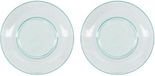 House Doctor Bord Rain blauw glas 21cm - 2 pièces