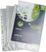 Exacompta 10x Zakje met 50 geperforeerde showtassen in gerecycled PP Forever 9/100e - A4 Maxi - Doorschijnend - 5995E