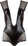 Wetlook Cottelli Collection Body Wetlook Powernet Zwart S