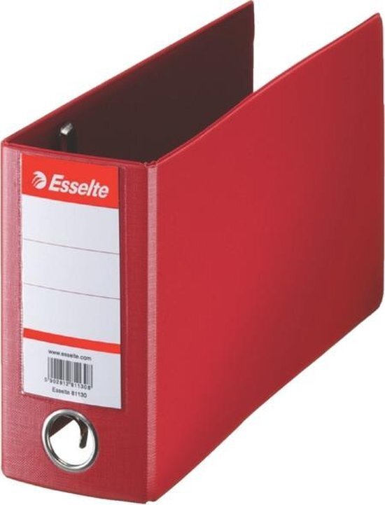 Esselte 4709 bank-giro ordner A4 plastic rood 80 mm