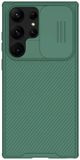 Nillkin CamShield Hoesje Geschikt voor Samsung Galaxy S25 Ultra - Back Cover met Camera Slider - Extra Camera Bescherming - Groen