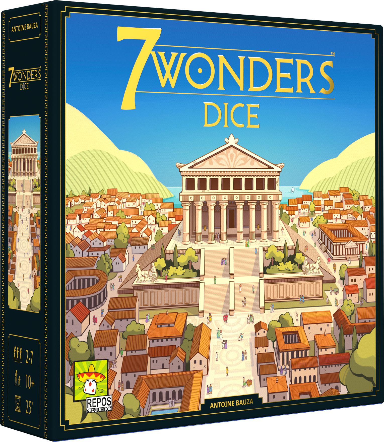 Asmodee 7 Wonders Dice Bordspel Strategie