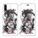 Beschermhoes Wiko Beschermhoes voor Wiko View 4 / View 4 Lite Manga Demon Slayer, leer, wit