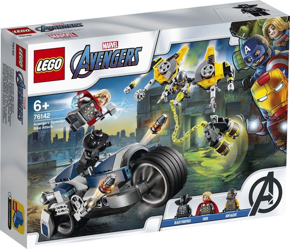 LEGO Marvel Avengers: Endgame Avengers Speeder Bike Aanval - 76142