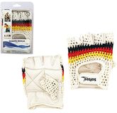 Softee Paar rieten gymhandschoenen Blanco/Rojo/Black - S