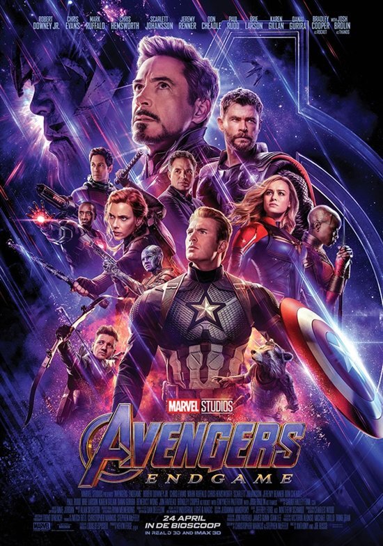 - Avengers: Endgame dvd