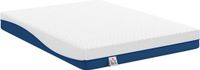 HOMCOM Matras - Gebreide stof, traagschuim met gel - 190 x 140 x 20 cm - Blauwgroen