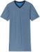 Schiesser Heren Nachthemd - Blauw - Comfort Nightwear - 8XL