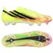 adidas F50 Hyperfast Elite FG Too Light - Jaune/Noir/Solar Turquoise ÉDITION LIMITÉE - Herbe naturelle (FG), pointure 45⅓