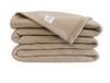 POYET MOTTE POLECO Fleecedeken, polyester, 240 x 260 cm, zandkleurig