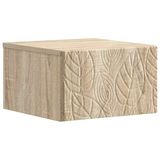 vidaXL Nachttafel Sonoma Eiken 49 x 34,5 x 20 cm