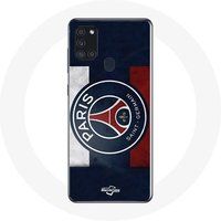 Maniacase Etui voor Samsung Galaxy A21S Paris Saint Germain PSG Logo