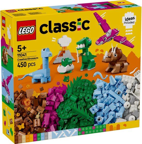 LEGO Classic Creatieve dinosaurussen - 11041 - Bouwset - 450 onderdelen - 5+ jaar