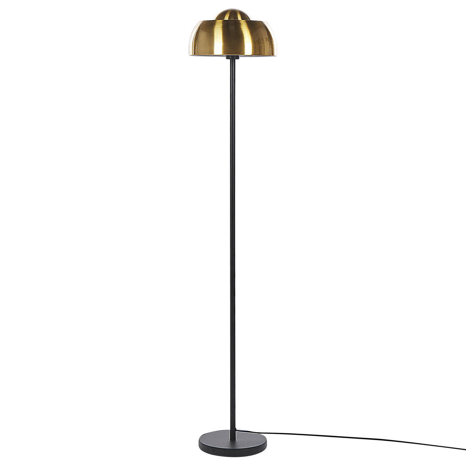 Beliani senette - staande lamp-zwart-staal