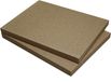 Plaques de remplacement en vermiculite pour cheminée - 2 pièces beige 25 mm