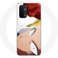 Maniacase Etui voor Oppo A74 5G Saitama Series One Punch Man