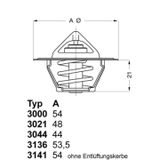 WAHLER Thermostat d'eau 3136.88D50