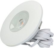 HOFTRONIC Pavo - Platte Inbouwspots - Wit - 3 Watt - 2700K - 300lm - Ø69 mm - Zeer dun 12mm