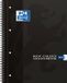 Oxford Collegeblk oxf a4+ rt 5mm 4gaats 180pag 80gr zwart | 5 stuks
