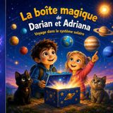 La boîte magique de Darian et Adriana: Voyage dans le système solaire