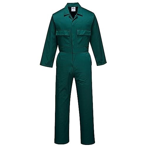 Portwest Euro Work Polykatoen Overall - Flessengroen - XL - S999BGRXL