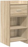 vidaXL Dressoir Sonoma Eiken 40 x 36 x 80 cm Bewerkt hout