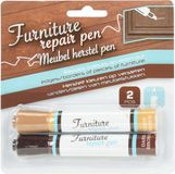 Excellent Houseware Meubel Reparatie Stift - Meubel Herstel Pen - Meubel Marker - 2 Stiften