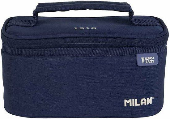 Milan Lunchbox Milan Navy Blue 22 x 12,5 x 12 cm