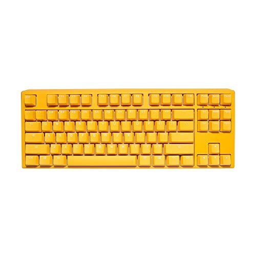 Ducky One 3 Yellow TKL Gaming Tastatur, RGB LED - MX-Blue (US)