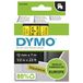 DYMO D1 Label Tape - 12mm x 7m - Black on Yellow
