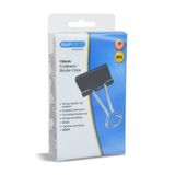 Rapesco 1429 19 mm Papierklemmen, Zwart, Verpakking van 80