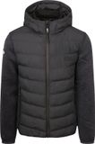 Superdry Hooded Storm Jack Navy - Maat L - Heren - Winterjassen