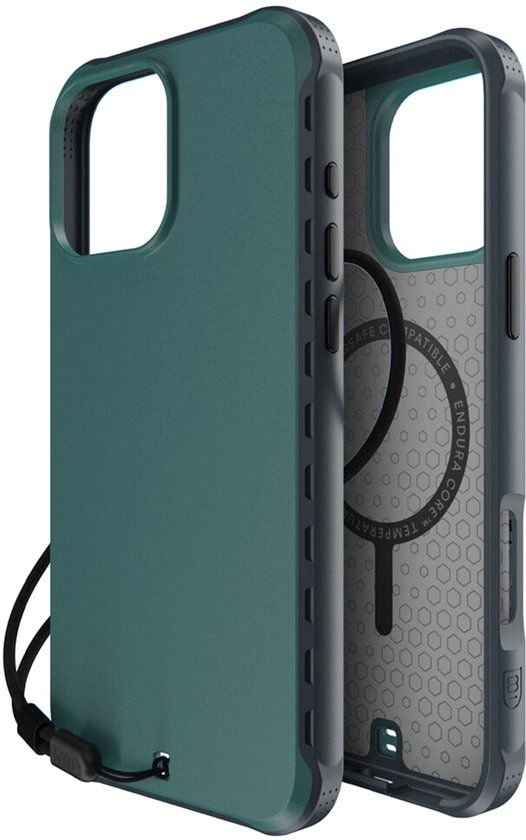 BodyGuardz Paradigm Pro Case voor de iPhone 16 Pro Max - Blauw