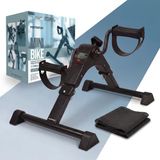 PORTENTUM Senior hometrainer met verbeterde basis en antislipmat, opvouwbaar met lcd-display, mini-fiets, arm en benen, compact, met verstelbare weerstand, voor sport en thuis