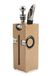 Galileo Casa 2197556 wijnset 6-delig van gelakt houten frame, metaal