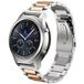 Strap-it Samsung Bracelet acier Samsung Gear S3 (argent/or rose)