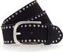 Vanzetti Leren Riem 40mm Leather Belt W105 Black Zwart