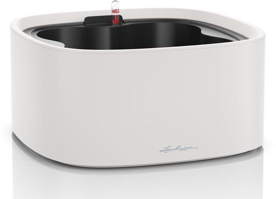 LECHUZA PILA Color STICK - Plantenbak - lichtgrijs - ALL-IN-ONE set