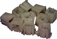 ROMIX Boutons, agrafes de revêtement ROM A14655, 10 pièces