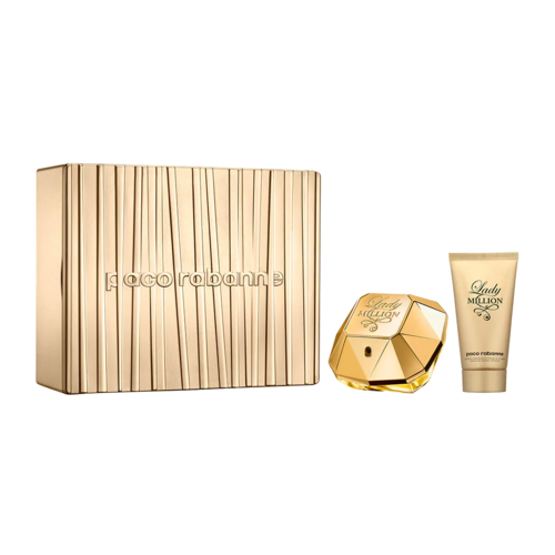 Paco Rabanne Lady million eau de parfum 50ml + bodylotion 75ml gift set / 1 ml / dames