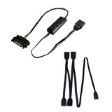 Xilence LQZ.ARGB_Set Kabel, Minikabel ARGB-besturing voor ARGB LED pc-componenten