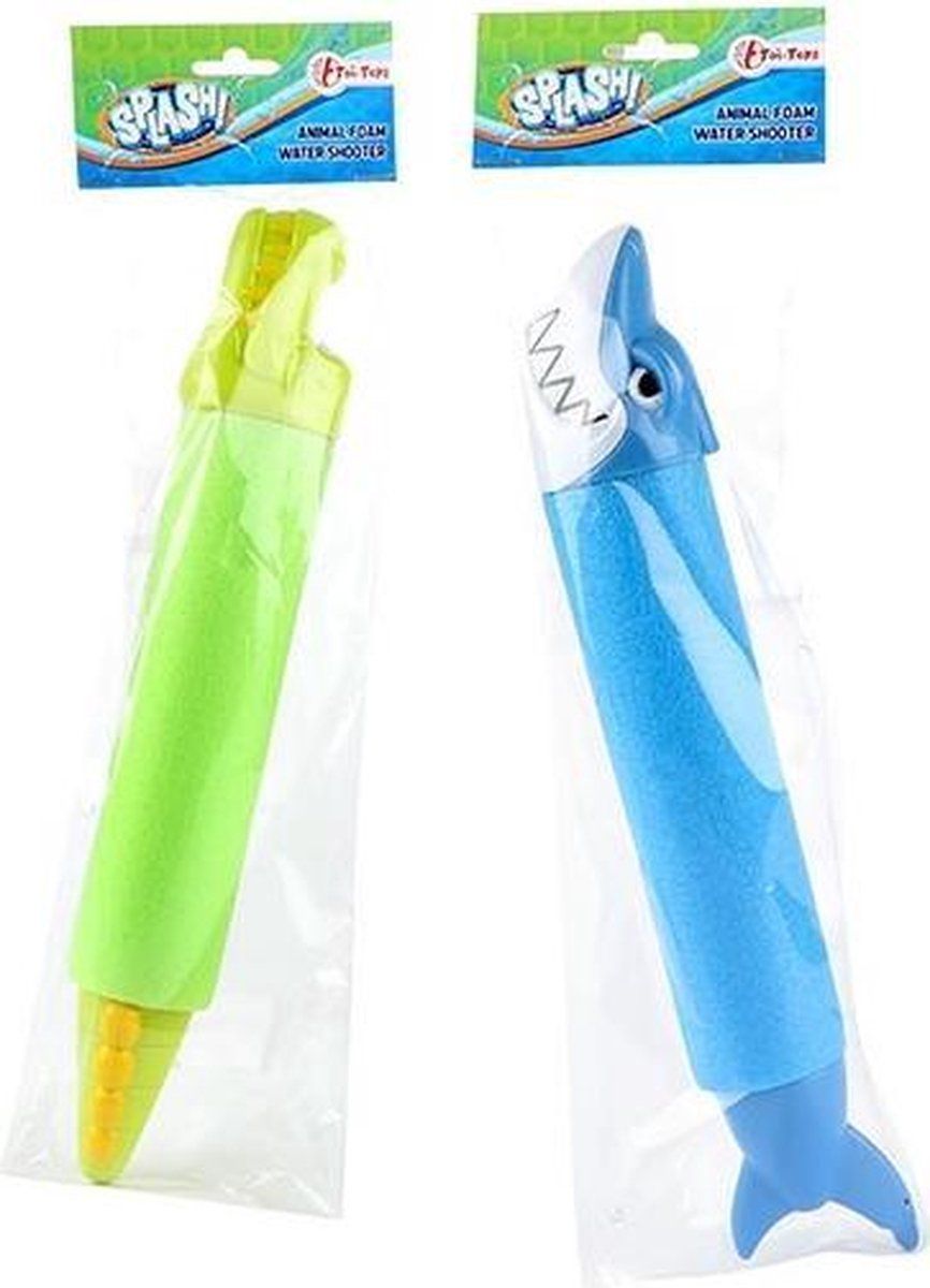 Toi Toys BV SPLASH Waterspuit Haai of Krokodil | Waterpistool | Waterpret
