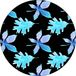 Bonateks Tapis de souris rond imprimé numériquement